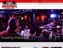 Tablet Screenshot of murphyspianobar.com